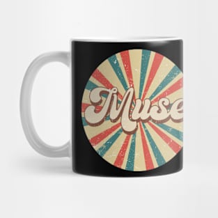 Circle Design Muse Proud Name Birthday 70s 80s 90s Mug